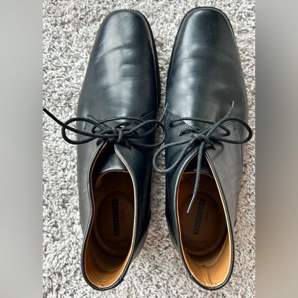 Clarks Waterproof Tilden Top Ankle Boots 9.5W - Picture 3 of 8